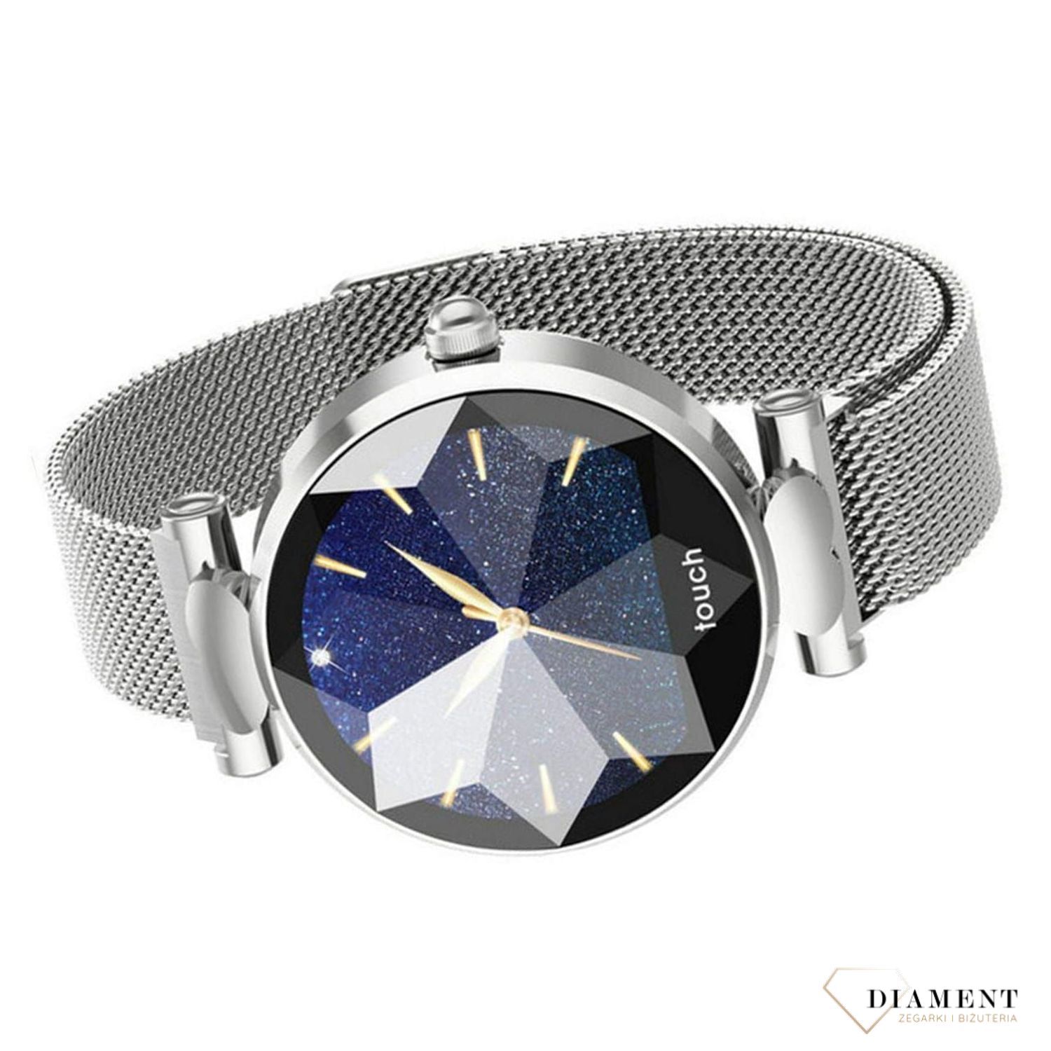 Smartwatch Garett Lisa srebrny, stalowy (4).jpg